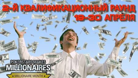 Раунд 2 акции «Месяц миллионеров»