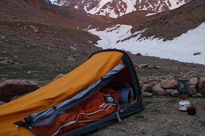 Ночевка Федора на Альпенград