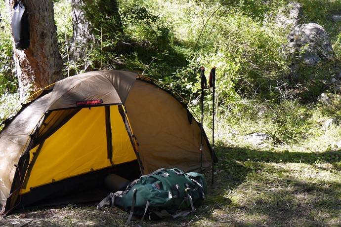 Вылазка Федора в горы с ночевками