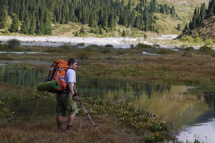 Поход Федора к ущелью Левый Талгар