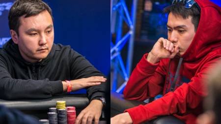 Шынгыс и Данияр за финальным столом Главного турнира WPT Amsterdam