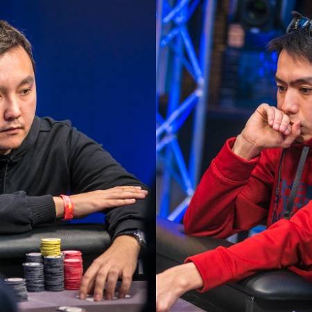 Шынгыс и Данияр за финальным столом Главного турнира WPT Amsterdam