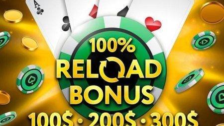 100% Reload Bonus только в Pokershop