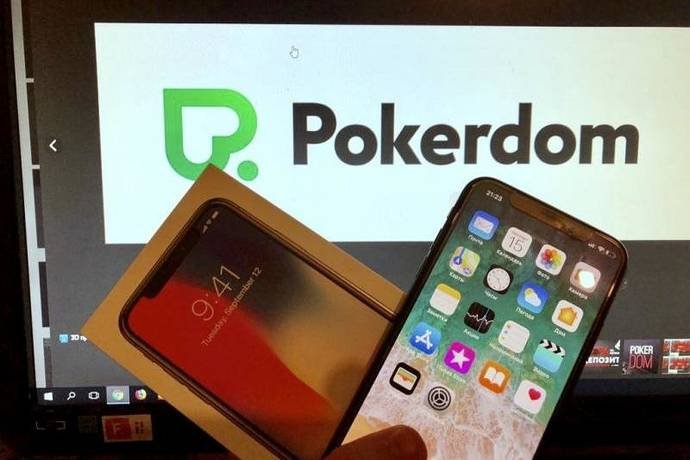 История одного iPhone X от Pokerdom