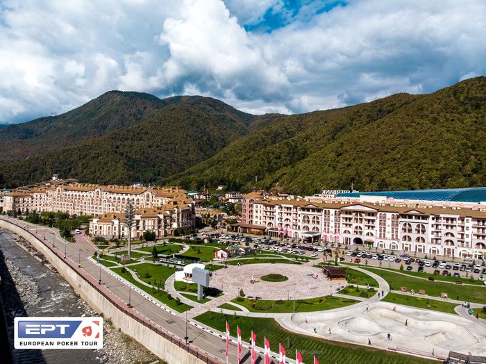 EPT Сочи - вид сверху