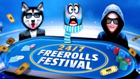 Фестиваль фрироллов на 888poker