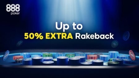 До 50% рейкбека в кеше на 888poker
