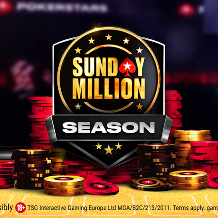 Sunday Million Season: гарантия $19,000,000