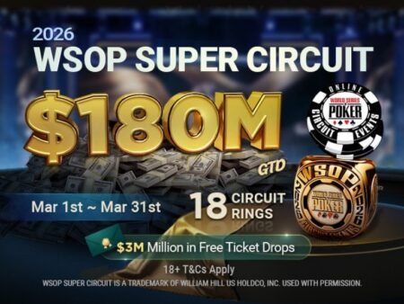 WSOP Super Circuit: гарантия $180,000,000