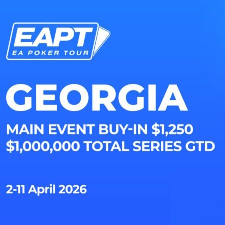 EAPT Georgia: 2-11 апреля, гарантия $1,000,000